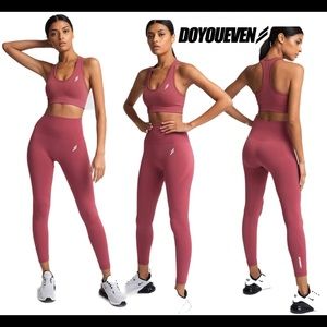 DOYOUEVEN HYPERFLEX SEAMLESS LEGGINGS - EARTH